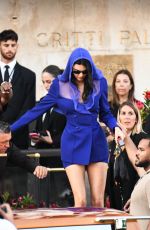 KENDALL and KYLIE JENNER Outside Hotel Gritti in Venice 06/28/2025