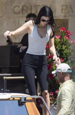 KENDALL JENNER Leaves Her Hotel in Venice 06/29/2025