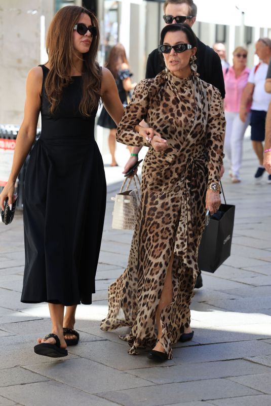 KHLOE KARDASHIAN and KRIS JENNER Out and About in Venice 06/27/2025