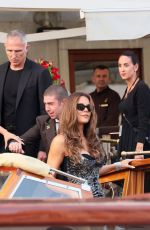 KIM and KHLOE KARDASHIAN Arrives at Jeff Bezos Wedding in Venice 06/27/2025