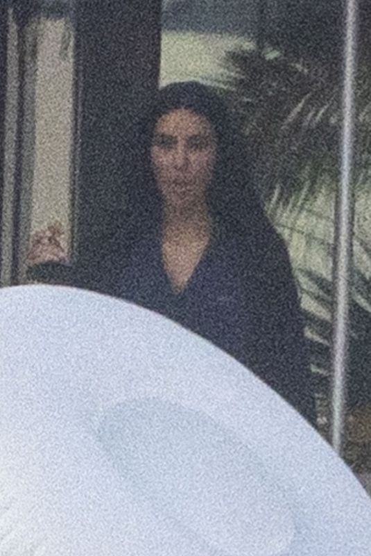 KIM KARDASHIAN Celebrates North