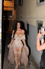 KIM KARDASHIAN Heading to Jeff Bezos Wedding Afterparty in Venice 06/28/2025