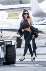 KIM KARDASHIAN Returns to Los Angeles 06/16/2025