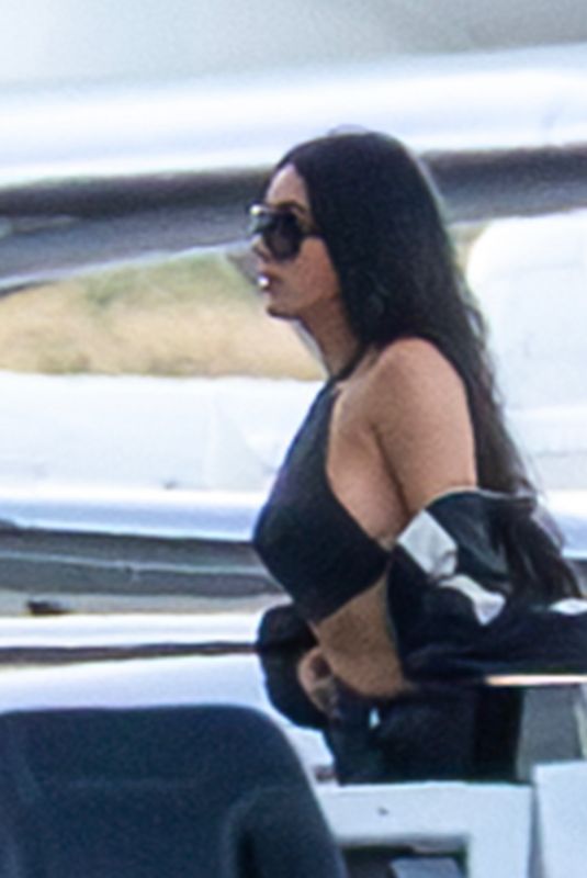 KIM KARDASHIAN Returns to Los Angeles 06/16/2025