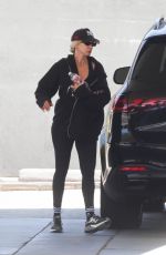 KIMBERLY STEWART Stopping to Refuel Her SUV in Studio City 06/08/2025