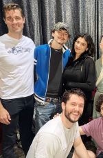 KYLIE JENNER and Timothee Chalamet Visit Broadway Cast of Oh, Mary! in New York City 05/30/2025