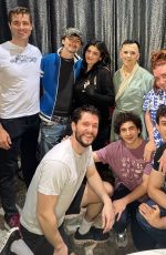 KYLIE JENNER and Timothee Chalamet Visit Broadway Cast of Oh, Mary! in New York City 05/30/2025