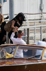 KYLIE JENNER Arrives at Marco Polo Airport in Venice 06/26/2025