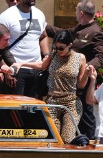 KYLIE JENNER Leaves Gritti Palace Hotel in Venice 06/29/2025