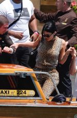 KYLIE JENNER Leaves Gritti Palace Hotel in Venice 06/29/2025