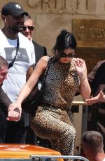 KYLIE JENNER Leaves Gritti Palace Hotel in Venice 06/29/2025