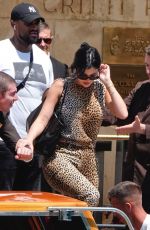 KYLIE JENNER Leaves Gritti Palace Hotel in Venice 06/29/2025