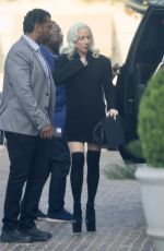 LADY GAGA Arrives at a Business Meeting in Beverly Hills 06/13/2025
