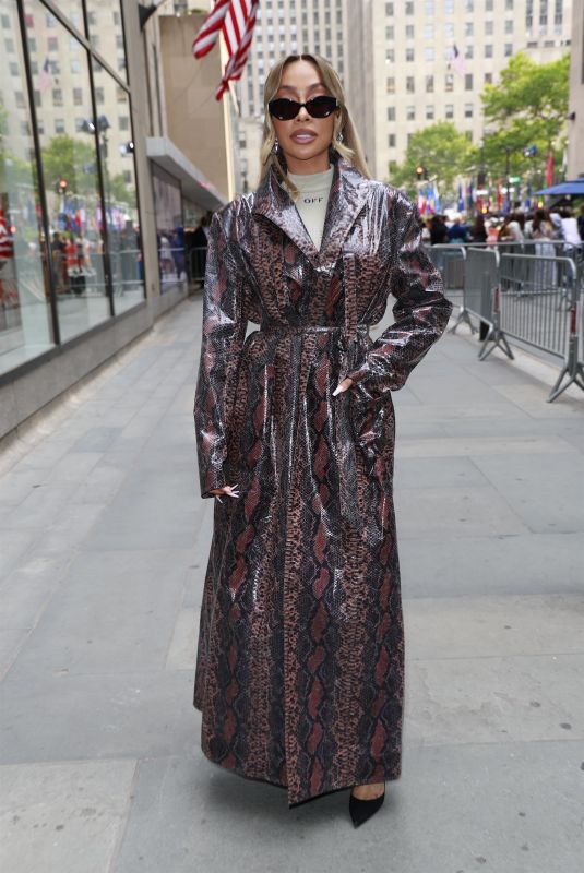 LALA ANTHONY Arrives at Today Show in New York 06/05/2025