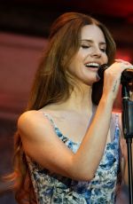 LANA DEL REY Performs at Principality Stadium in Cardiff 06/23/2025