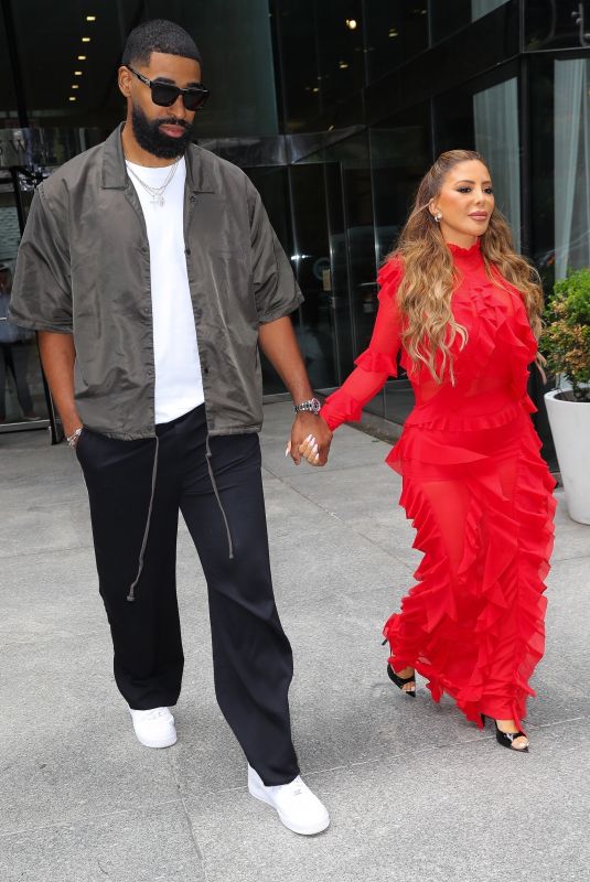 LARSA PIPPEN Leaves Iheartradio Studios in New York City 06/26/2025