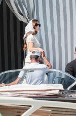 LAUREN SANCHEZ Leaves Her Hotel in Venice 06/27/2025