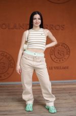LENIE VACHER at French Tennis Open at Roland Garros in Paris 06/01/2025
