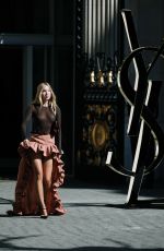LILA GRACE MOSS at Saint Laurent Menswear Spring/Summer 2026 Show at Paris Fashion Week 06/24/2025
