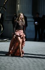 LILA GRACE MOSS at Saint Laurent Menswear Spring/Summer 2026 Show at Paris Fashion Week 06/24/2025