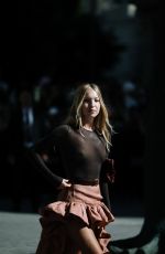 LILA GRACE MOSS at Saint Laurent Menswear Spring/Summer 2026 Show at Paris Fashion Week 06/24/2025