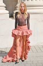 LILA GRACE MOSS at Saint Laurent Menswear Spring/Summer 2026 Show at Paris Fashion Week 06/24/2025