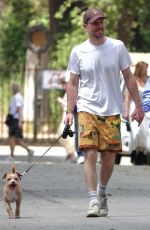 LILY COLLINS and Charlie Mcdowell Out in Villa Borghese Park in Rome 05/15/2025