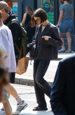 LILY COLLINS Out and About in London 05/02/2025