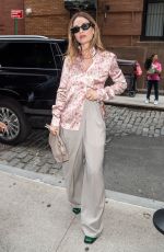 LILY JAMES Arrives at Spring Studios in New York City 06/08/2025