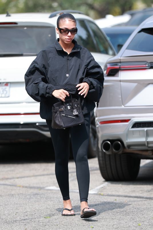 LORI HARVEY Arrives at Pilates Class in Los Angeles 06/03/2025
