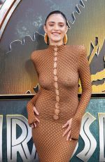 LUNA BLAISE at Jurassic World: Rebirth Premiere at Odeon Luxe Leicester Square in London 06/17/2025