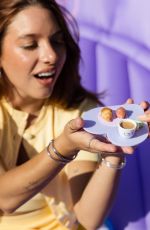 MACKENZIE ZIEGLER at Cider x Polly Pocket Pop-up at Alfred Coffee in Beverly Hills 06/22/2025