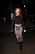 MADELAINE PETSCH Leaves Chateau Marmont in West Hollywood 05/31/2025