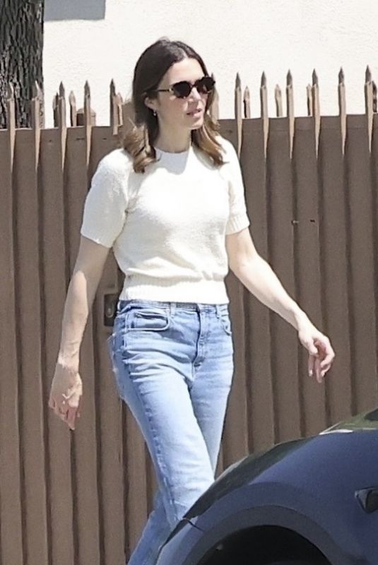 MANDY MOORE Out and About in Los Angeles 06/07/2025