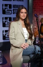 MAREN MORRIS at SiriusXM Studios in New York 05/06/2025
