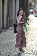 MARGARET QUALLEY Out and About in Rome 06/23/2025