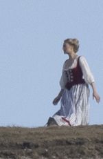MARGOT ROBBIE on the Set of Wuthering Heights in Yorkshire 03/20/2025