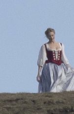 MARGOT ROBBIE on the Set of Wuthering Heights in Yorkshire 03/20/2025