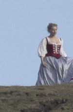 MARGOT ROBBIE on the Set of Wuthering Heights in Yorkshire 03/20/2025