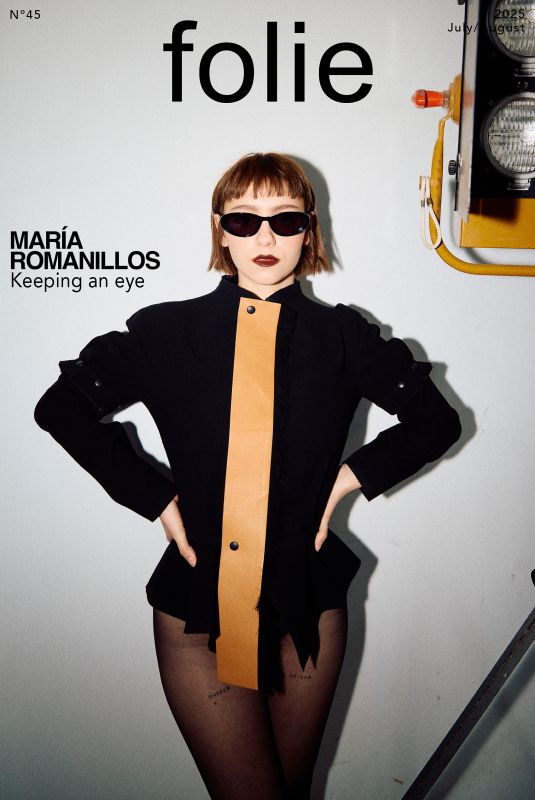 MARIA ROMANILLOS for Folie, July 2025