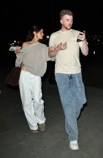 MAURA HIGGINS out with Luke Hamnett at Maine Mayfair and White City House 06/03/2025