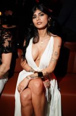 MIA KHALIFA at Dsquared2 F/W 25/26 Runway Show at Milan Fashion Week 02/25/2025
