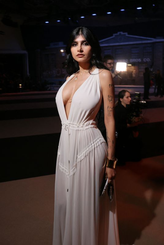 MIA KHALIFA at Dsquared2 F/W 25/26 Runway Show at Milan Fashion Week 02/25/2025