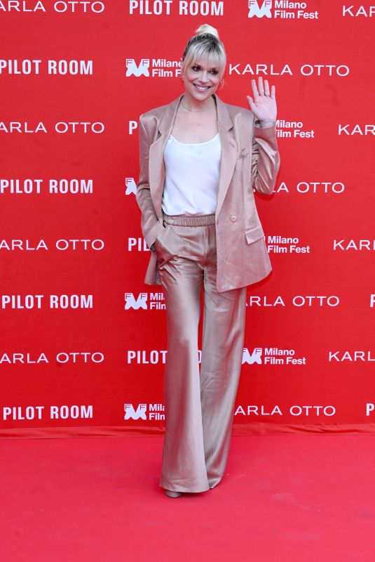 MICAELA RAMAZZOTTI at Red Carpet for Awards Ceremony of Milan Film Festival 06/07/2025