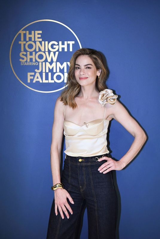 MICHELLE MONAGHAN at Tonight Show Starring Jimmy Fallon 06/11/2025