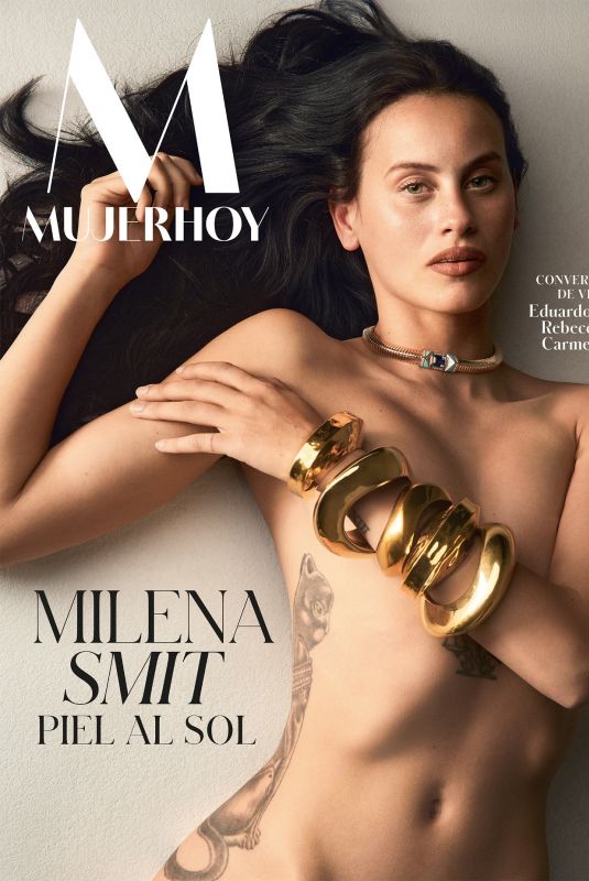 MILENA SMIT on the Cover of Mujer Hoy, July 2025