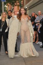MILEY CYRUS Arrives at Something Beautiful Premiere at Tribeca Film Festival 06/06/2025