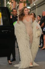 MILEY CYRUS Arrives at Something Beautiful Premiere at Tribeca Film Festival 06/06/2025