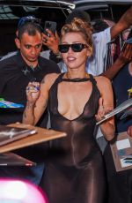 MILEY CYRUS Arrives Back to Her Hotel in New York City 06/04/2025