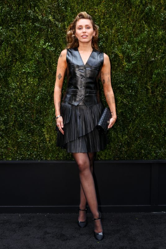 MILEY CYRUS at Chanel Tribeca Festival Women’s Luncheon in New York 06/06/2025